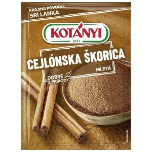 Korenie Škorica cejlónska 15g Kotányi 4