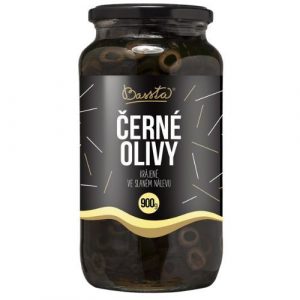 Olivy čierne krájané sklo 900g Bassta 21