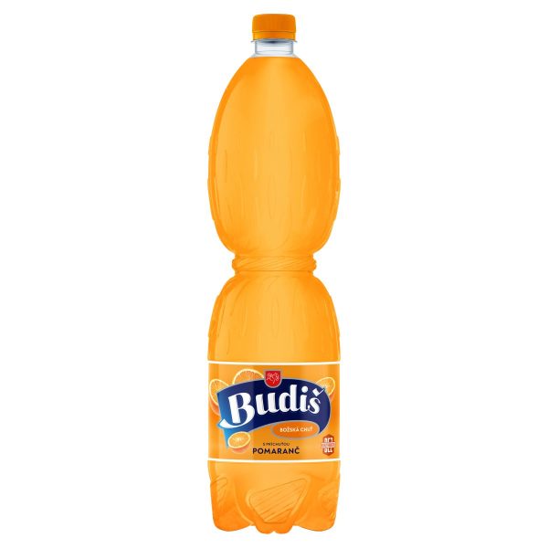 Budiš Minerálna voda Pomaranč 1,5l *ZO 1