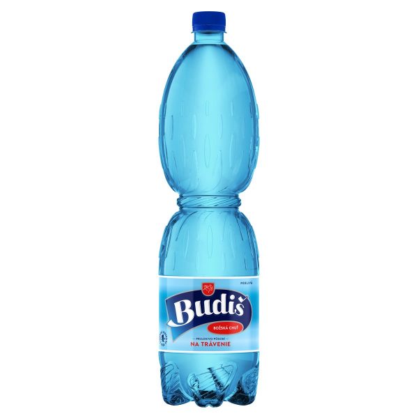 Budiš Minerálna voda perlivá 1,5l *ZO 1