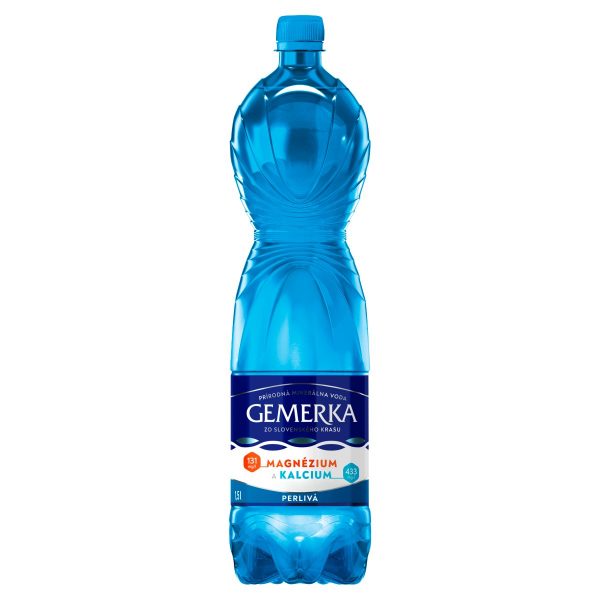 Gemerka Minerálna voda perlivá 1,5l *ZO 1
