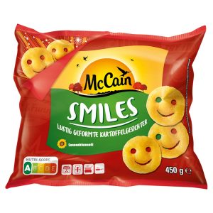 Mr.Zemiakové krokety Smiles 450g McCain 89 Mr.Zemiakové krokety Smiles 450g McCain 89