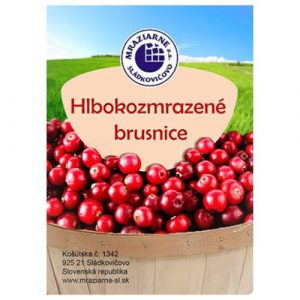 Mrazené Brusnice 300g Sládkovičovo 8