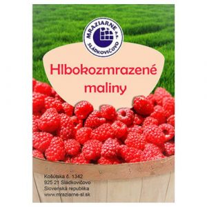 Mrazené Maliny 250g Sládkovičovo 13