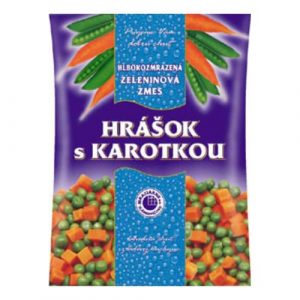 Mrazená Zmes zeleninová Hrášok, mrkva 350g Sládkovičovo 11 Mrazená Zmes zeleninová Hrášok, mrkva 350g Sládkovičovo 11