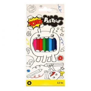 Toto Pastelky farebné 12ks 20