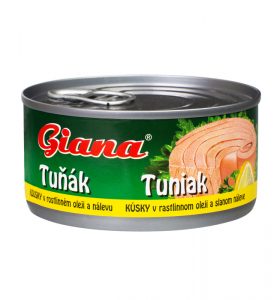 Tuniak v rastlinnom oleji kúsky 170g Giana 23