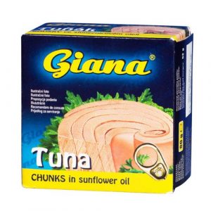 Tuniak v slnečnicovom oleji 80g Giana 3