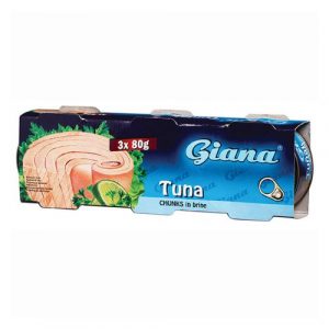 Tuniak vo vlastnej šťave 3x80g Giana 5