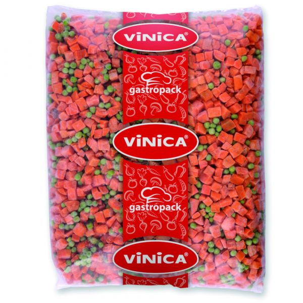 Mrazená Zmes zeleninová mrkva s hráškom 2,5kg Vinica 1