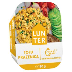 Quick&Easy tofu Praženica 190g Lunter 19