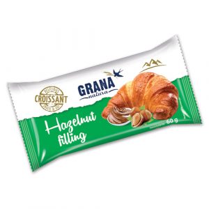 Croissant Grana s lieskovo-orieškovou náplňou 60g Frost 29