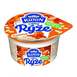 Mliečna ryža karamel 175g Kunín 9