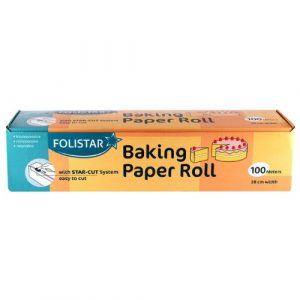 Papier na pečenie 100m x 38cm Folistar 9
