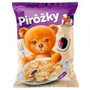 Mrazené Pirohy plnené slivkovým lekvárom 1kg Mišové maškrty 15