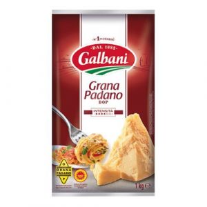 Syr Grana Padano DOP strúhaný 1kg Galbani 2