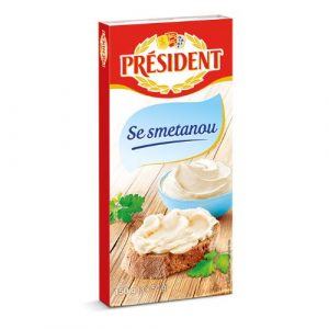 Syr tavený Smotanový 150g Président 7