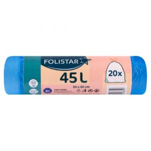 Vrecia na odpad 45l 60x60cm 20ks Folistar 17