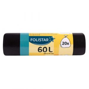 Vrecia na odpad Economy 60l 60x71cm 20ks Folistar 23 Vrecia na odpad Economy 60l 60x71cm 20ks Folistar 23