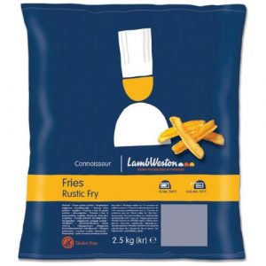 Mrazené Hranolky so šupkou Rustic (LWF 56) 2,5kg LW 85