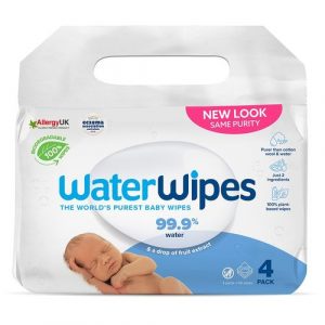 WaterWipes Vlhčené obrúsky 4x60ks (240ks) 2