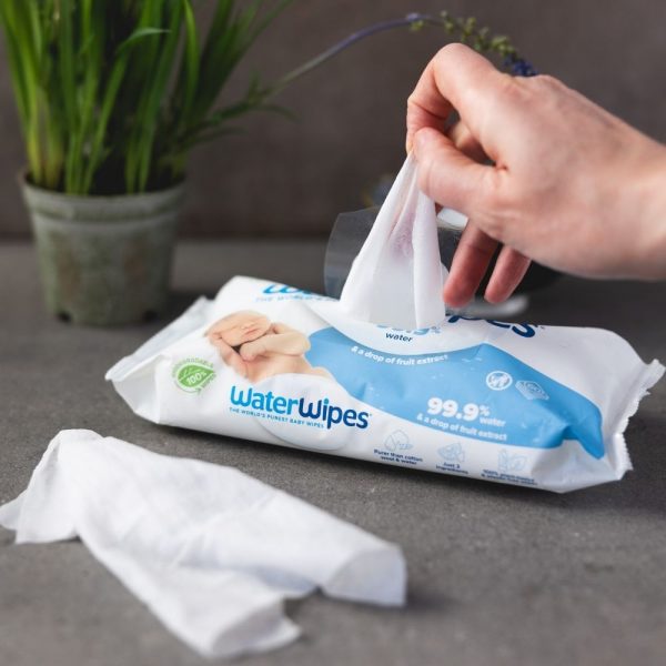 WaterWipes Vlhčené obrúsky 4x60ks (240ks) 2