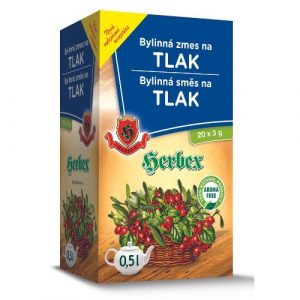 Herbex čaj Bylinná zmes na tlak 20x3g (60g) 3