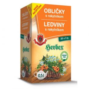 Herbex čaj Obličky s rakytníkom 20x3g (60g) 5