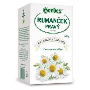 Herbex čaj Rumanček pravý 50g 6