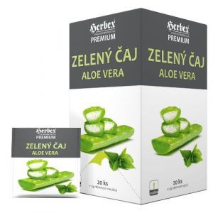 Herbex čaj Zelený čaj Aloe Vera 20x1,5g (30g) 4