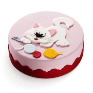 Marlenka® Zdobená torta Mačička 1,1kg 1