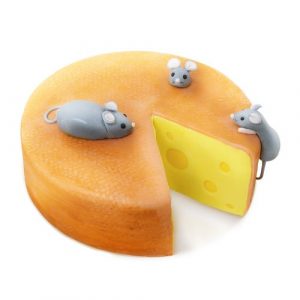 Marlenka® Zdobená torta Mišky 1,1kg 2