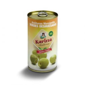 Olivy zelené celé bez kôstky 350g Karina 10