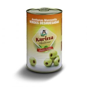 Olivy zelené celé bez kôstky 4,3kg Karina 11