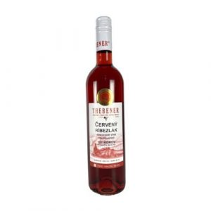 Víno ovocné Červený ríbezlák Thebener 0,75l 14