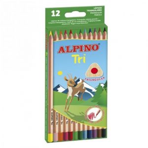 Alpino trojhranné ceruzky Tri 12ks 19