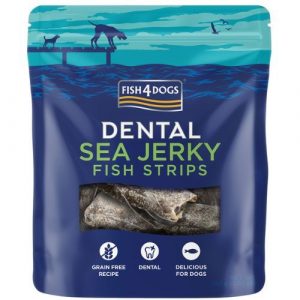 Fish4dogs Dental Sea Jerky : prúžky. 100g 4