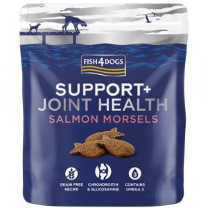 Fish4dogs Support+ Maškrty Losos 225g 10
