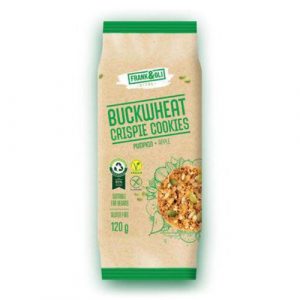 Frank&Oli Buckwheat sušienky tekvica & jablko 120g 13
