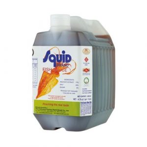Rybacia omáčka Fish Sause 4,5l Squid Brand 16