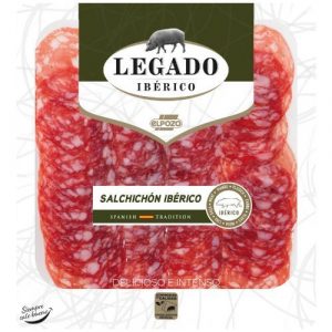 Saláma Salchichón Ibérico nárez 75g ElPozo 10