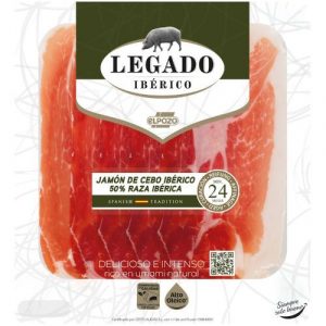 Šunka Jamón Ibérico de Cebo plátky 60g ElPozo 11