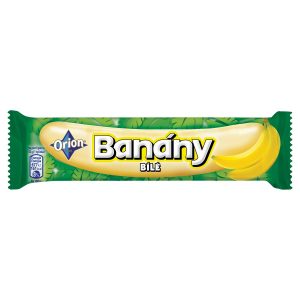 Banány v bielej poleve 42g Orion 5