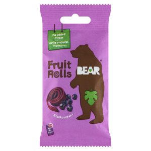 Bear ovocné rolky Čierna ríbezla 20g 10