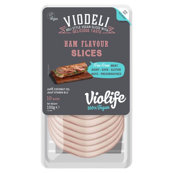 Viodeli plátky s príchuťou šunky 100g Violife 1