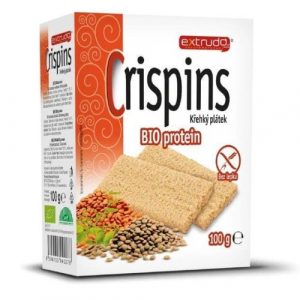 Crispins proteínové plátky 100g Extrudo 3