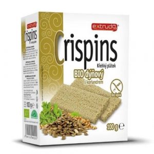 Crispins tekvicové plátky 100g Extrudo 9