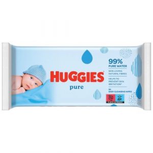 Huggies Pure Single Vlhčené obrúsky 56ks 8