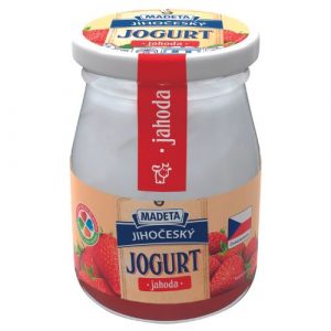 Jogurt Jihočeský jahoda 200g Madeta 14