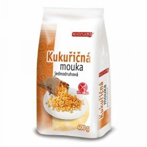 Múka kukuričná polohrubá 400g Extrudo 22